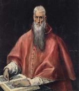 El Greco St.Jerome oil on canvas